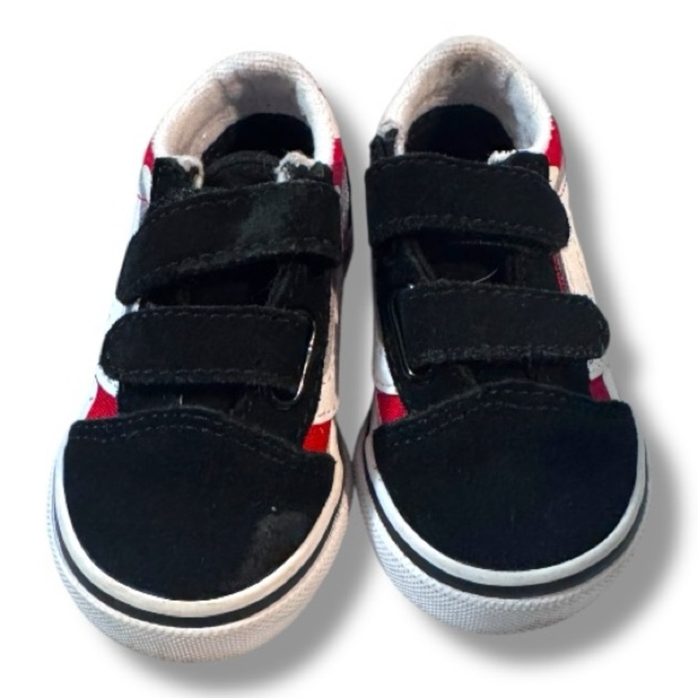 Toddler Minnie Mouse Polkadot Old Skool Vans - Picture 8 of 8